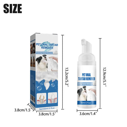 Truerelief Veterinary-Approved Dog Oral Care Spray for Breath Freshening and Plaque Softening, No-Brushing Solution for Tartar Reduction and Gum Health