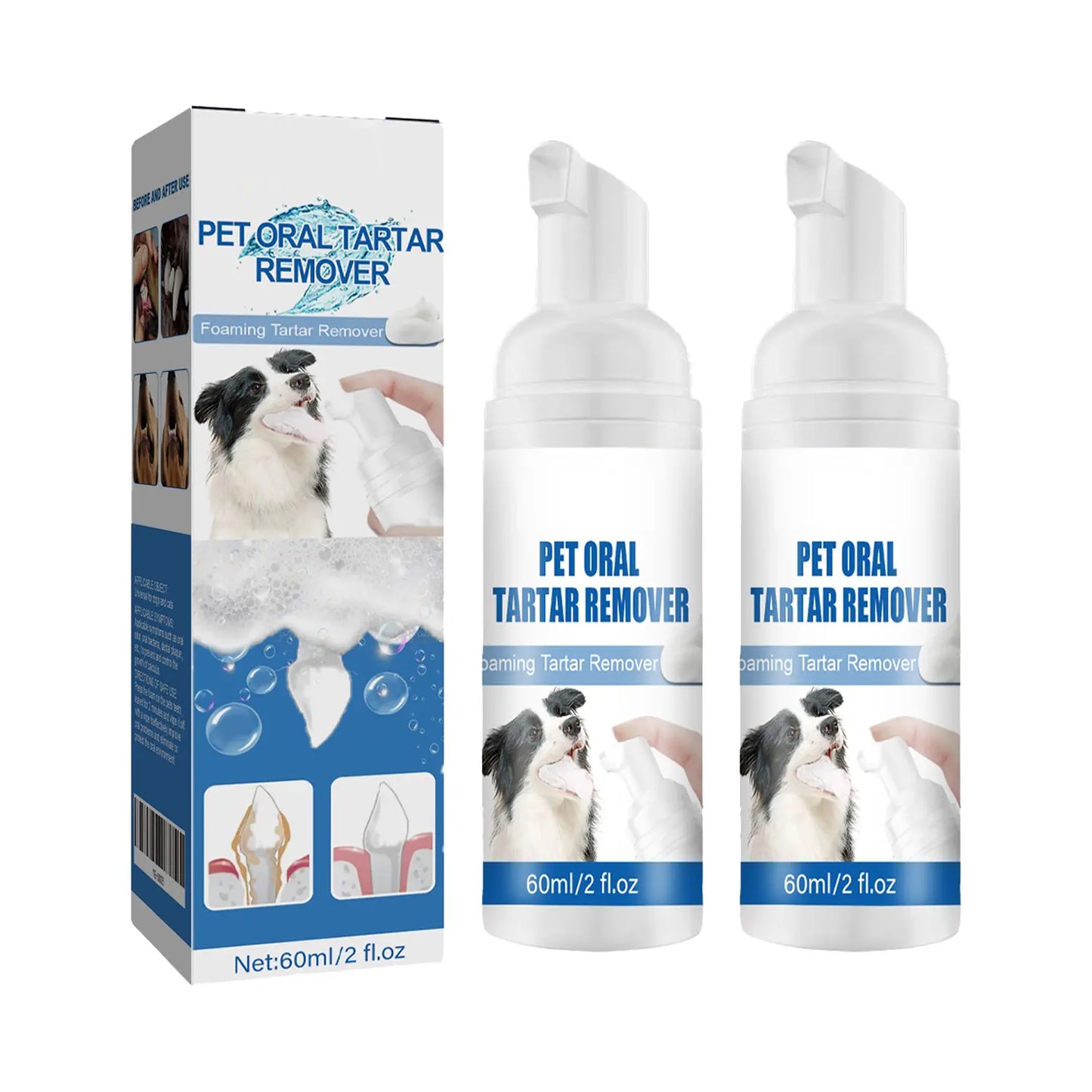 Truerelief Veterinary-Approved Dog Oral Care Spray for Breath Freshening and Plaque Softening, No-Brushing Solution for Tartar Reduction and Gum Health